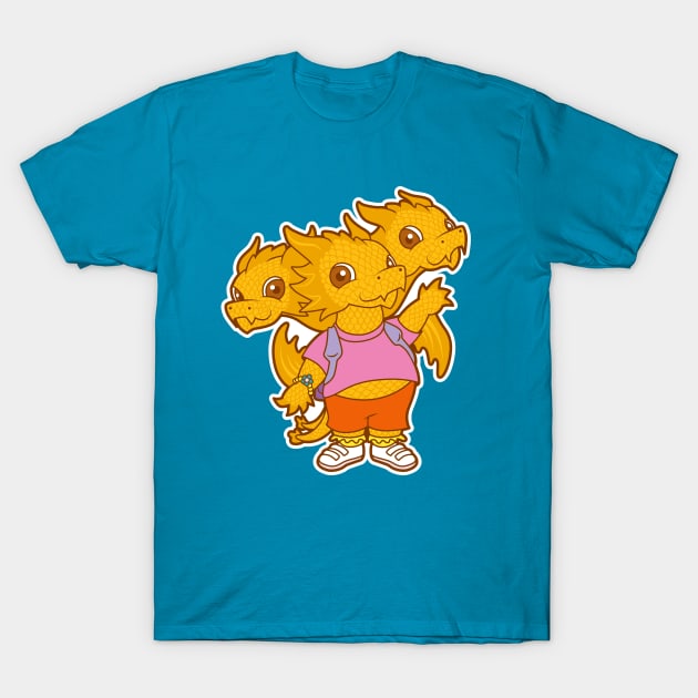 Ghidorah The Explorer T-Shirt by PeterTheHague